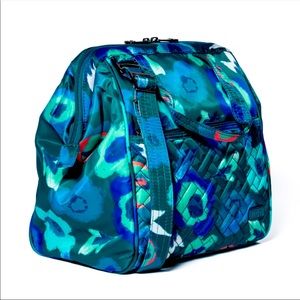 NWT: LUG CHEWY LUNCH TOTE -MYSTIC BLOOM FOREST LOOKS LIKE A HANDBAG NOT …